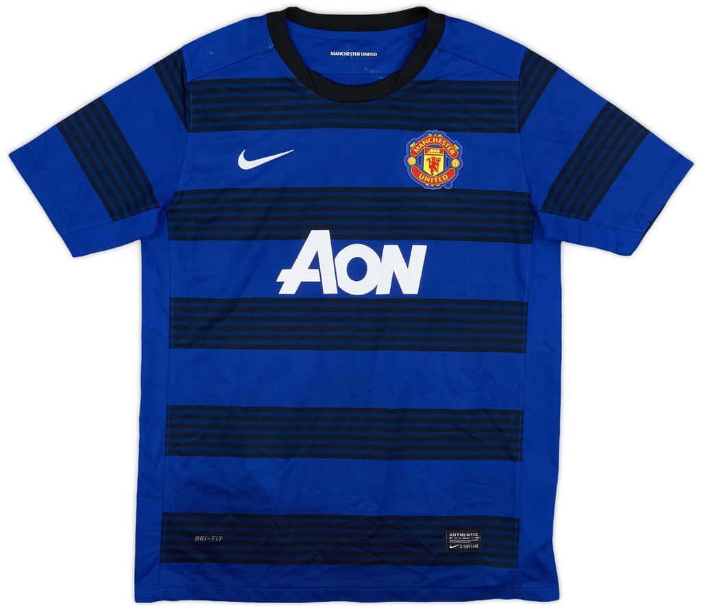 2011-13 Manchester United Away Shirt - 8/10 - (XL.Boys)