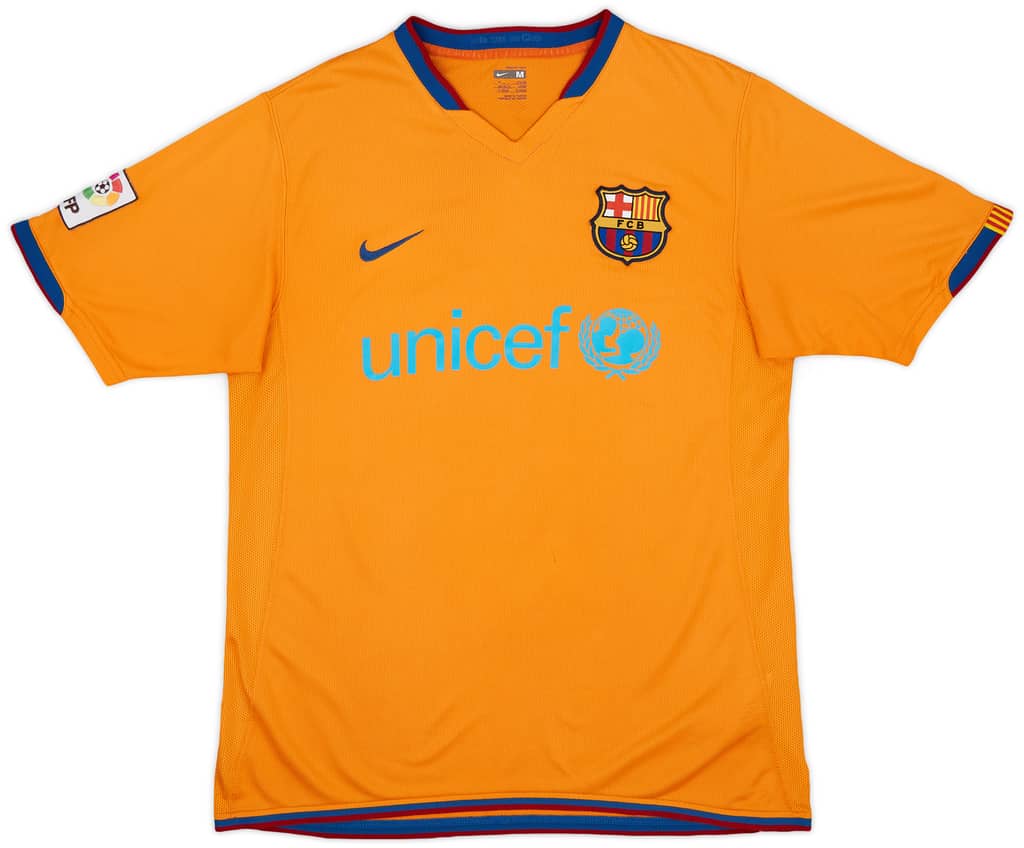 2006-08 Barcelona Away Shirt Messi #19 - 6/10 - (M)