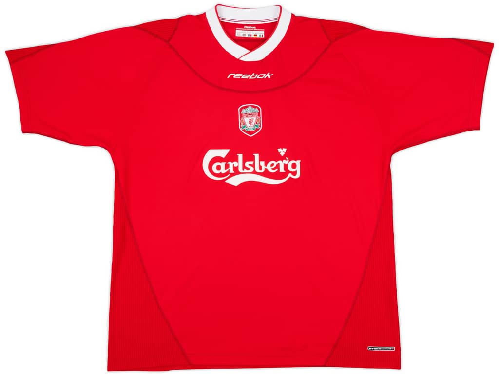 2002-04 Liverpool Home Shirt Owen #10 - 9/10 - (XL)