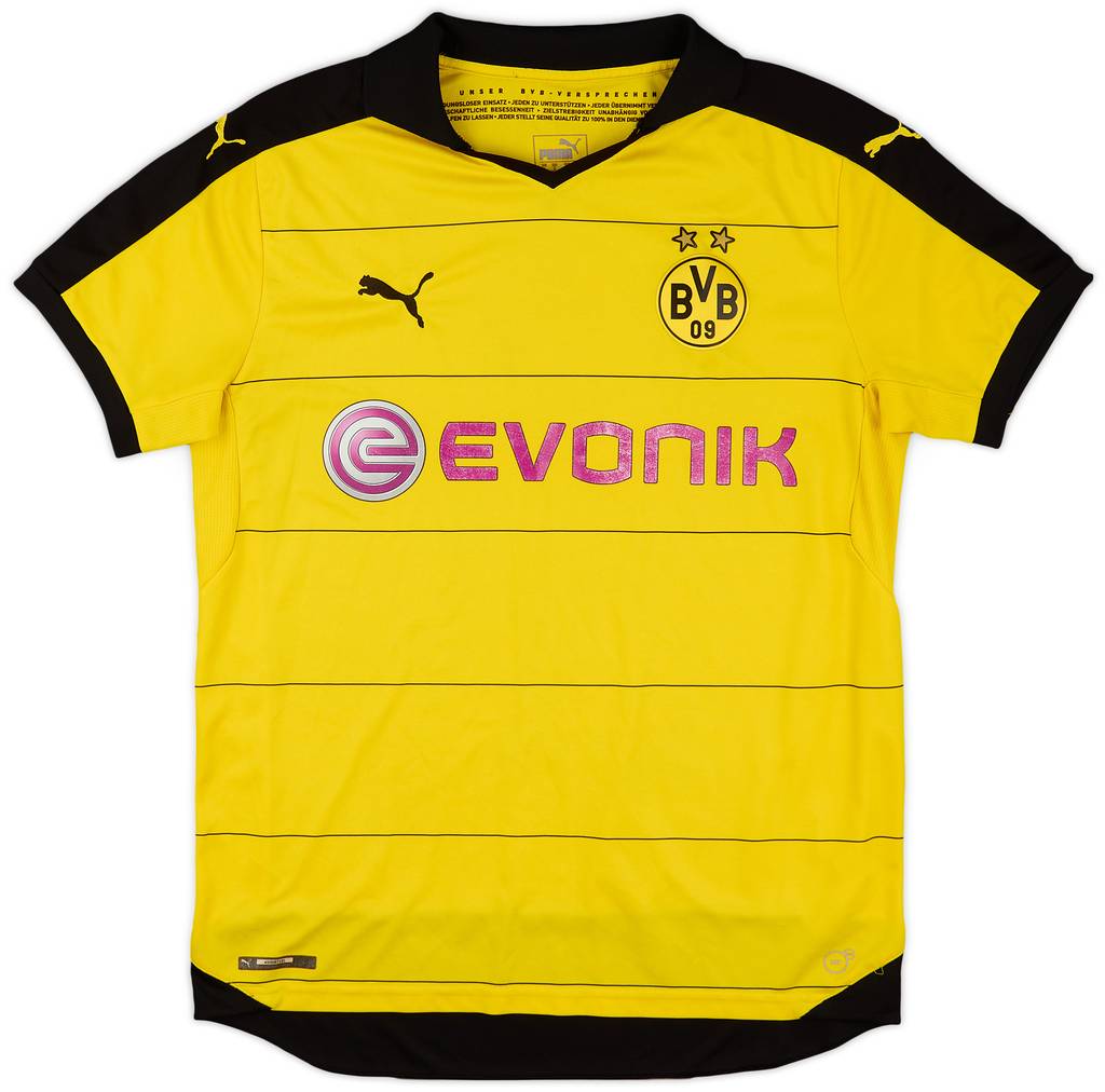 2015-16 Borussia Dortmund Home Shirt - 5/10 - (L)