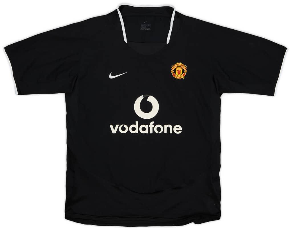 2003-05 Manchester United Away Shirt - 5/10 - (L.Boys)