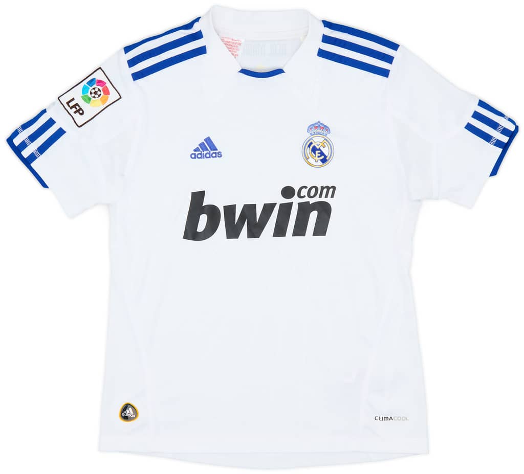 2010-11 Real Madrid Home Shirt - 7/10 - (S.Boys)