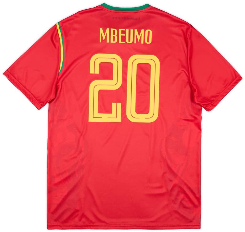 2022 Cameroon Authentic Away Shirt Mbeumo #20 (S)