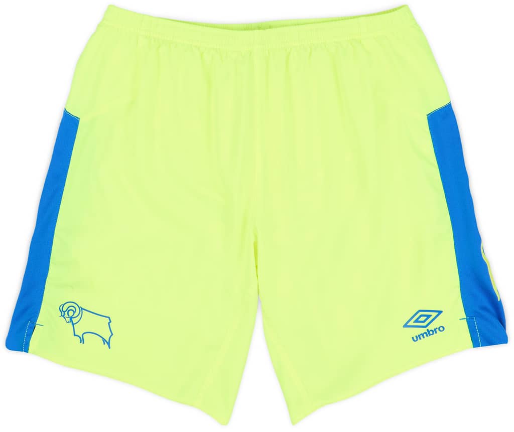 2017-18 Derby County Away Shorts - 9/10
