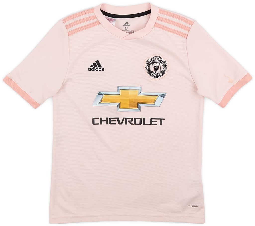 2018-19 Manchester United Away Shirt - 7/10 - (M.Boys)