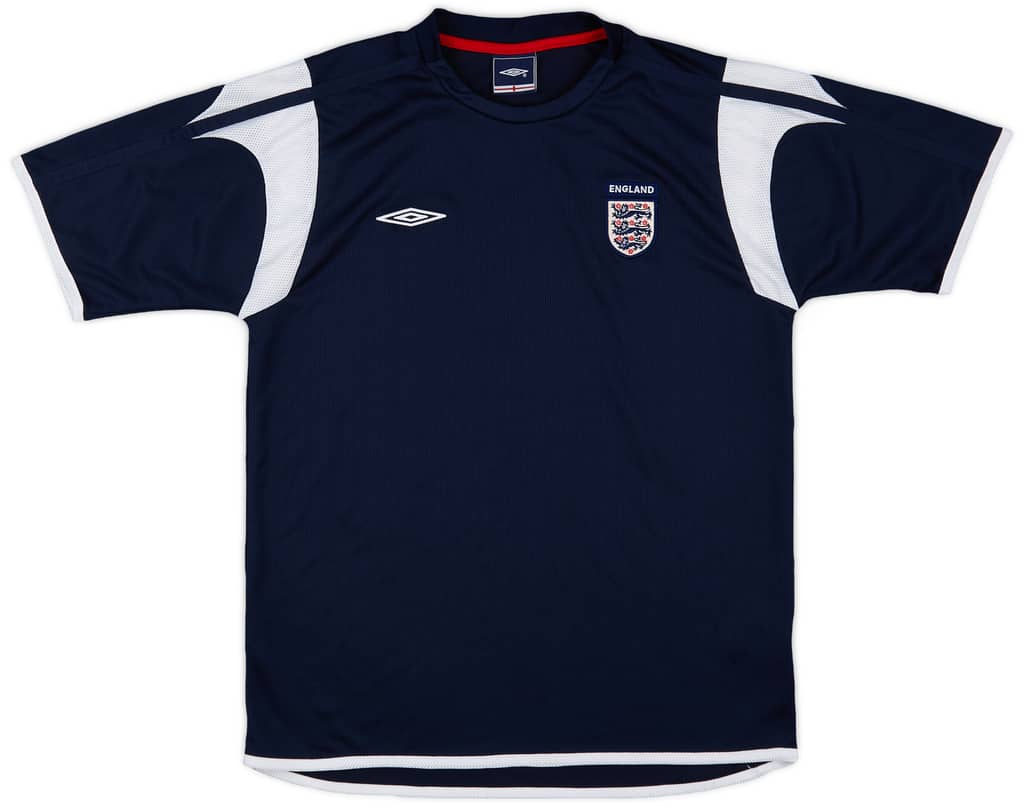 2002-03 England Umbro Training Shirt - 8/10 - (M)