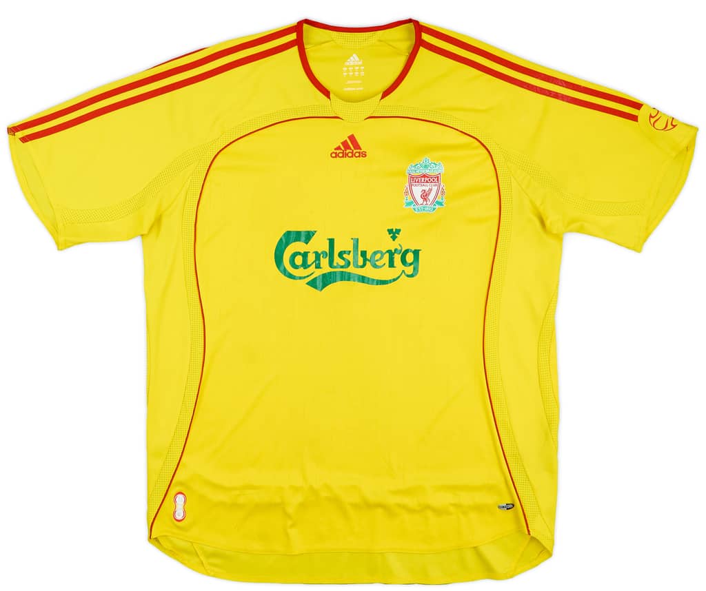 2006-07 Liverpool Away Shirt Gerrard #8 - 6/10 - (XL)