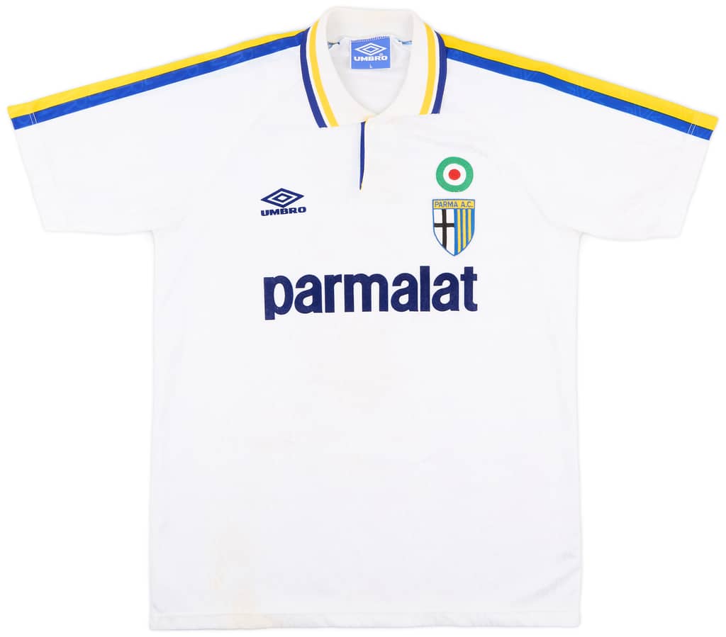 1992-93 Parma Home Shirt - 8/10 - (L)