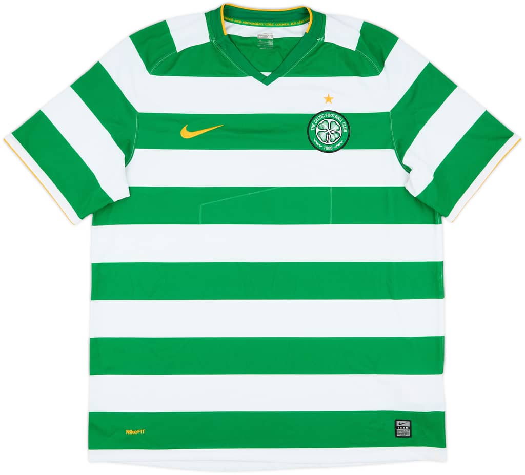 2008-10 Celtic Home Shirt - 4/10 - (XL)