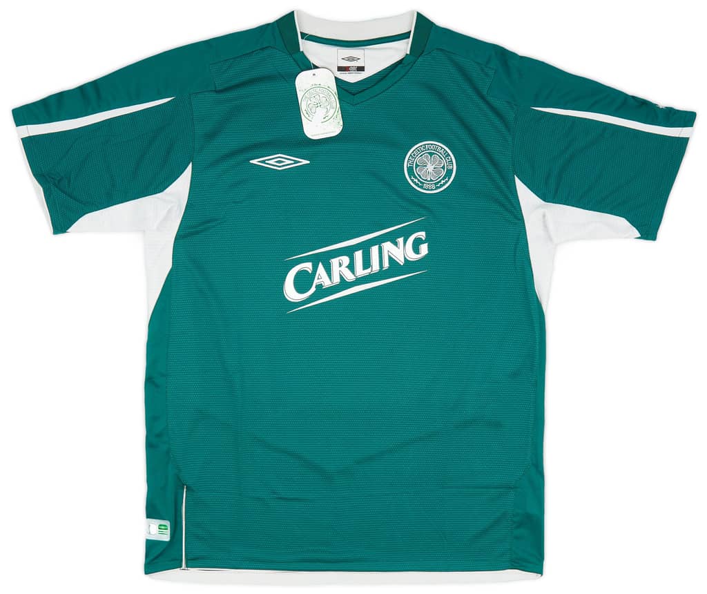 2004-05 Celtic Away Shirt Juninho #7 (S)