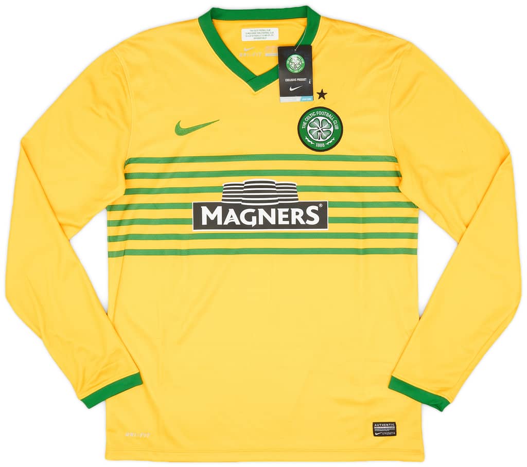 2013-14 Celtic Away L/S Shirt Virgil #5
