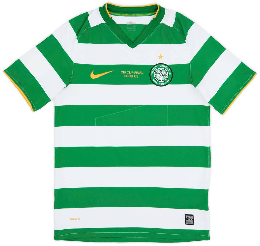 2008-10 Celtic 'CIS Cup Final' Home Shirt - 4/10 - (S)
