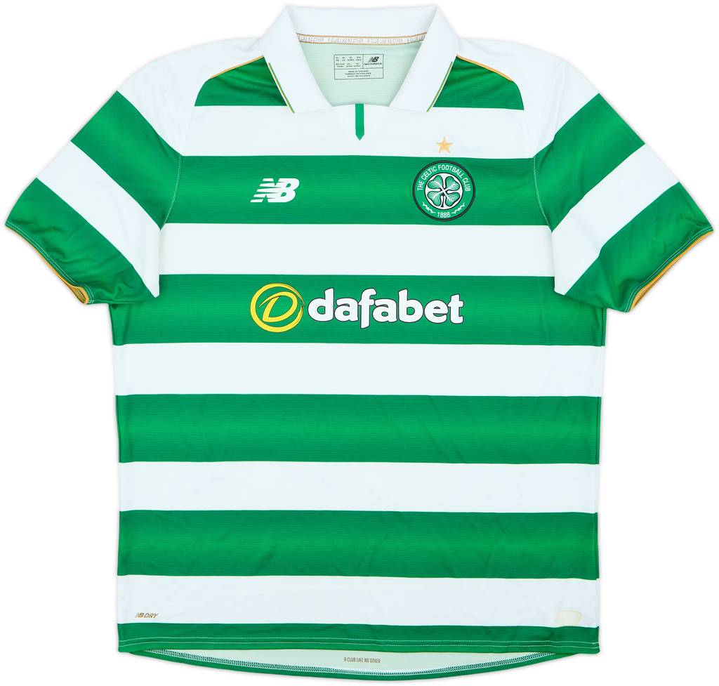 2016-17 Celtic Home Shirt Tierney #63