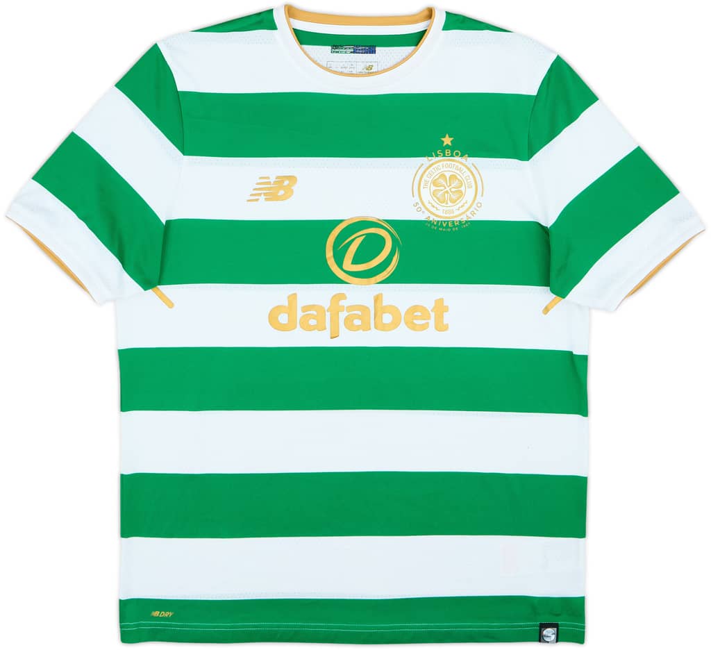 Camiseta de local 'Lisbon Lions 50th Anniversary' de Celtic 2017-18 Forrest #49