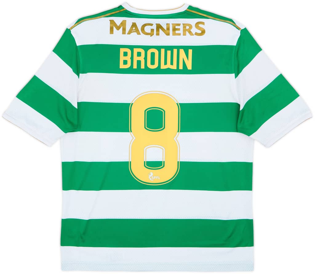 Camiseta de local del Celtic 2017-18 'Lisbon Lions 50th Anniversary' Brown #8