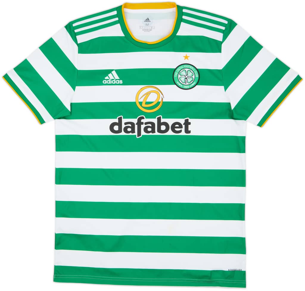 2020-21 Celtic Home Shirt Brown #8 - 8/10 - (S)