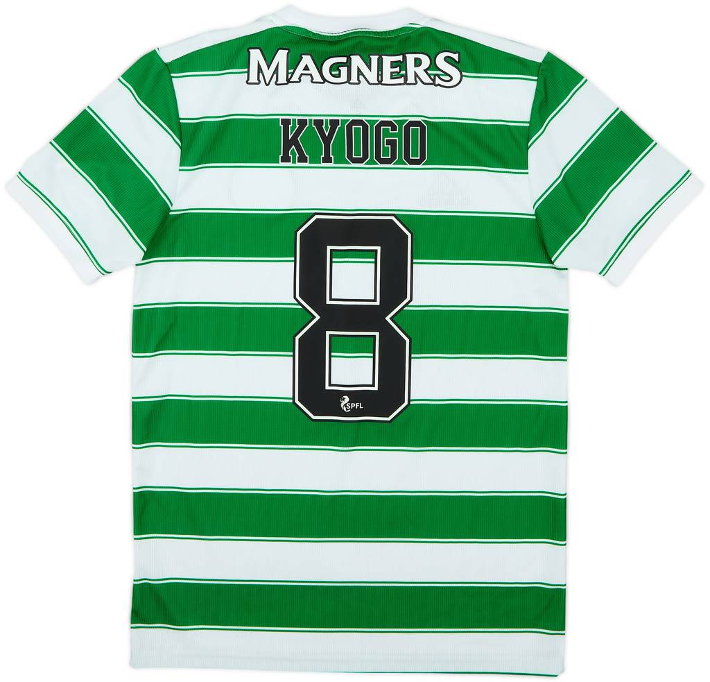 2021-22 Celtic Home Shirt Kyogo #8 - 6/10 - (S)