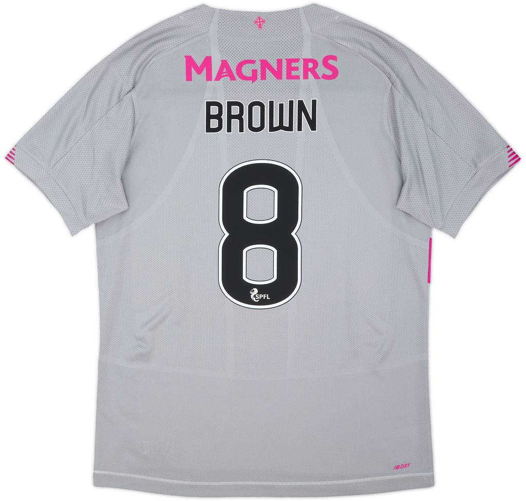2019-20 Celtic Third Shirt Brown #8