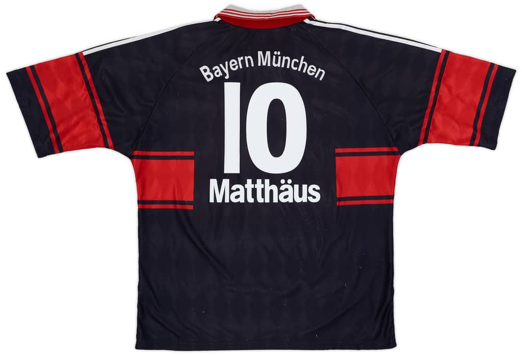 1997-99 Bayern Munich Home Shirt Matthaus #10 - 6/10 - (XXL)