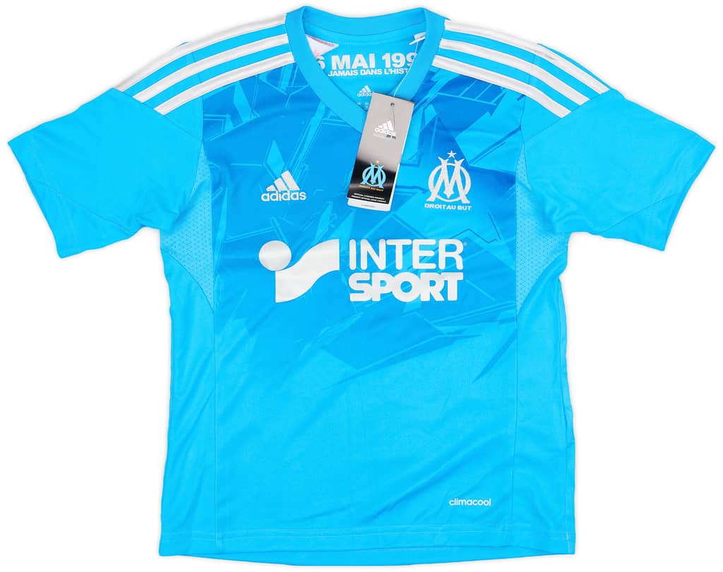 2013-14 Olympique Marseille Third Shirt A.Ayew #10 (7-8 Years)