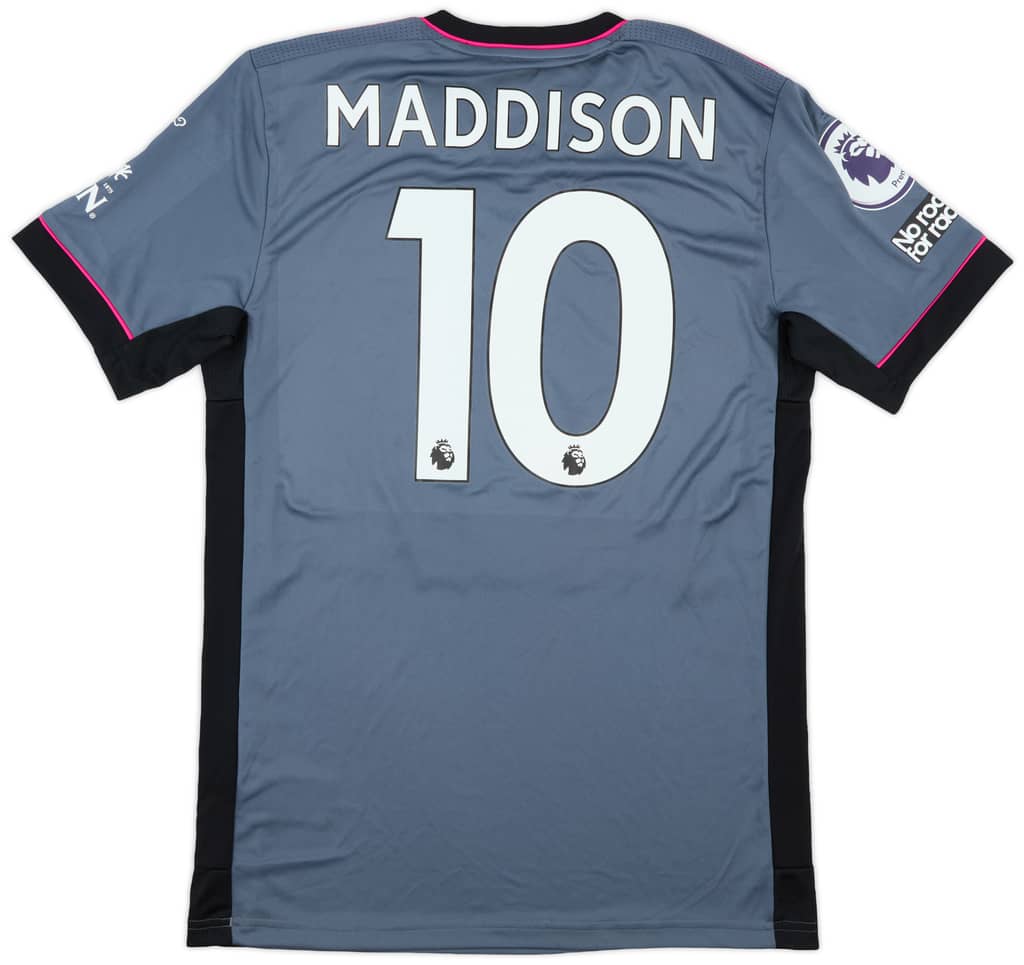 2021-22 Leicester Match Issue Third Shirt Maddison #10
