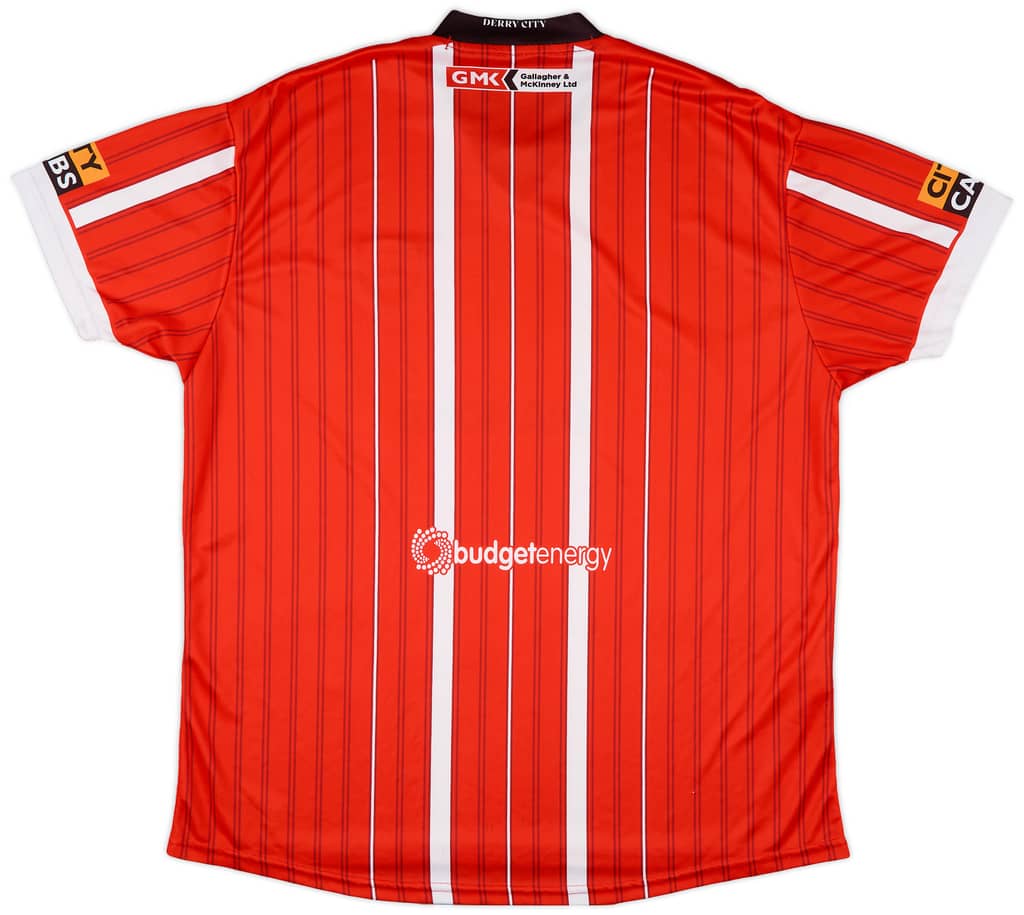 2022-24 Derry City Home Shirt - 7/10 - (5XL)