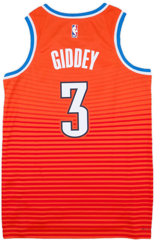 2021-24 Oklahoma City Thunder Giddey #3 Jordan Swingman Jersey (Alternate) M - W/Tags