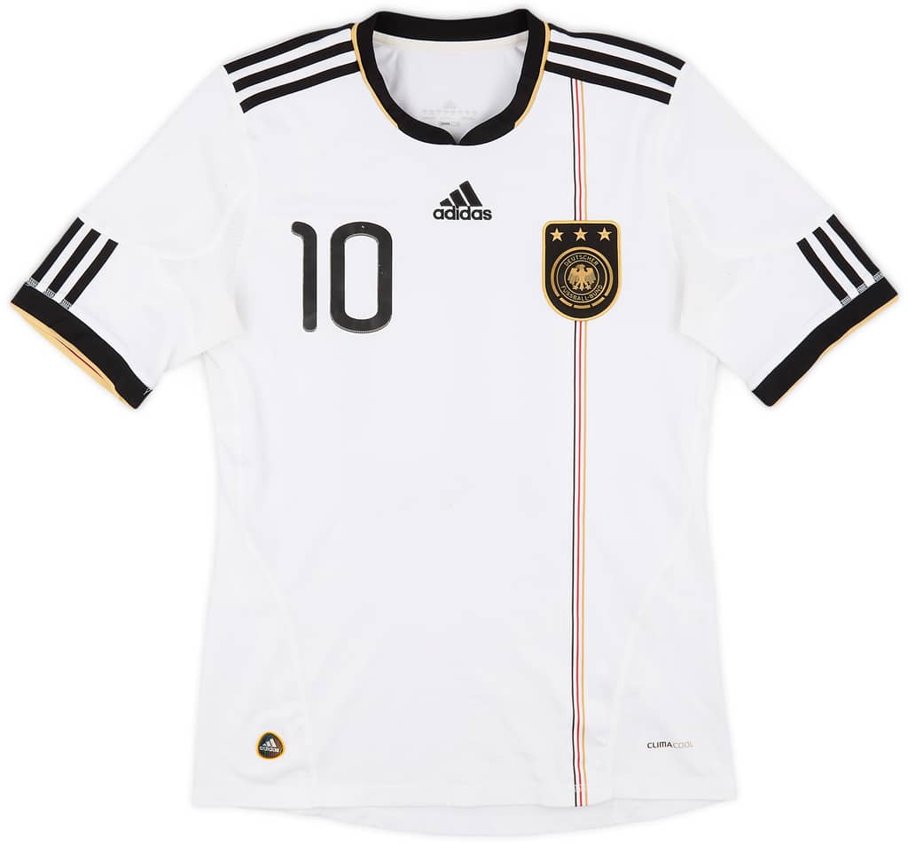 2010-11 Germany Home Shirt Podolski #10 - 6/10 - (S)