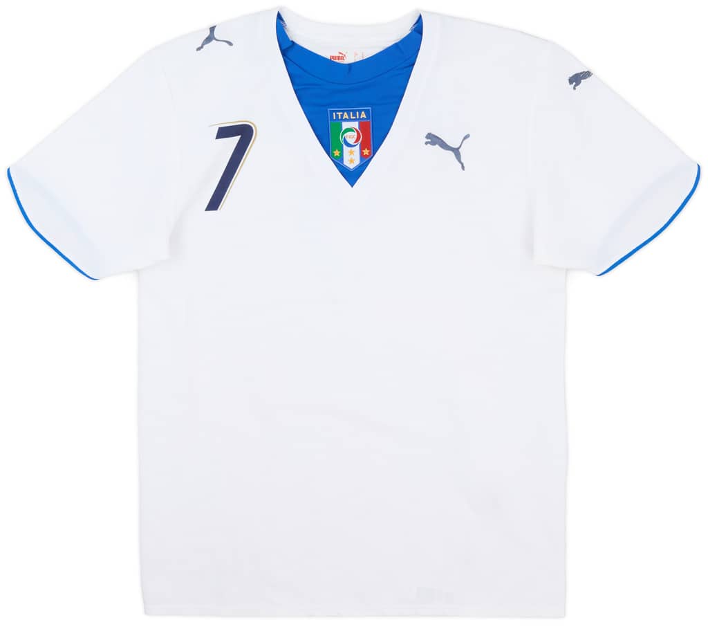 2006 Italy Away Shirt Del Piero #7 - 7/10 - (M)