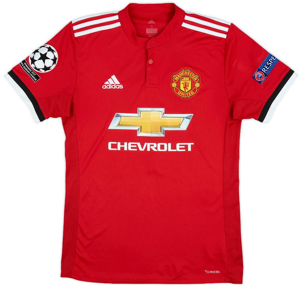 2017-18 Manchester United Home Shirt - 7/10 - (S)