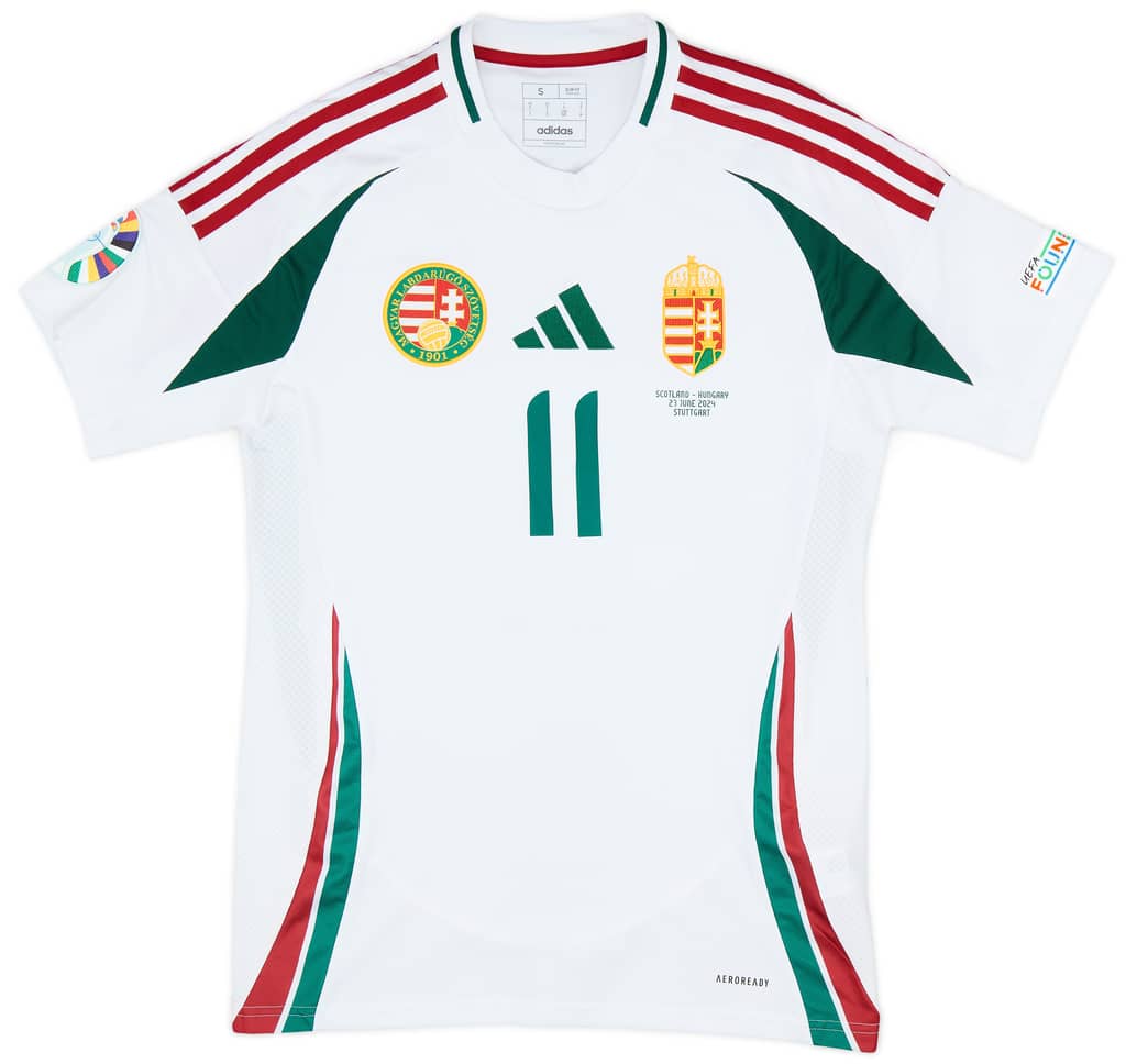 2024 Hungary Match Issue European Championship Away Shirt Kerkez #11