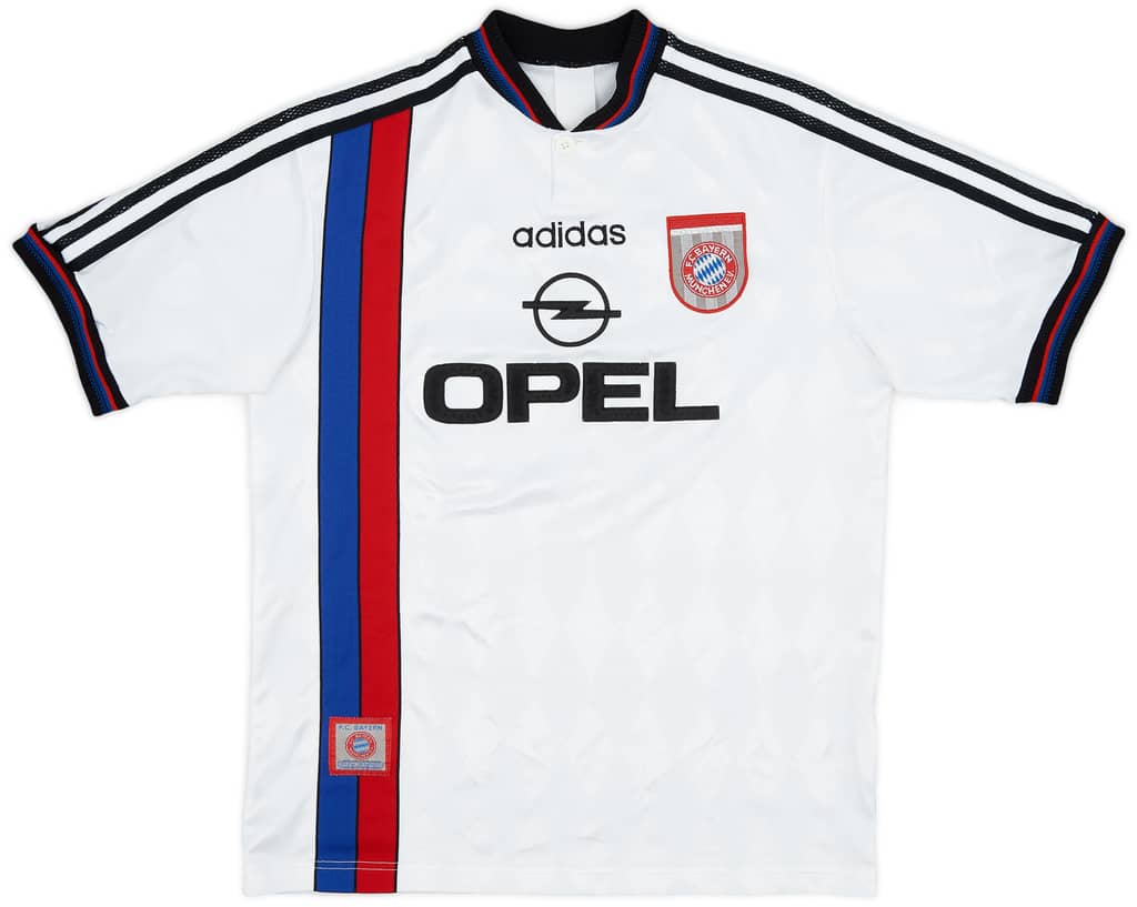 1996-98 Bayern Munich Away Shirt - 8/10 - (L.Boys)