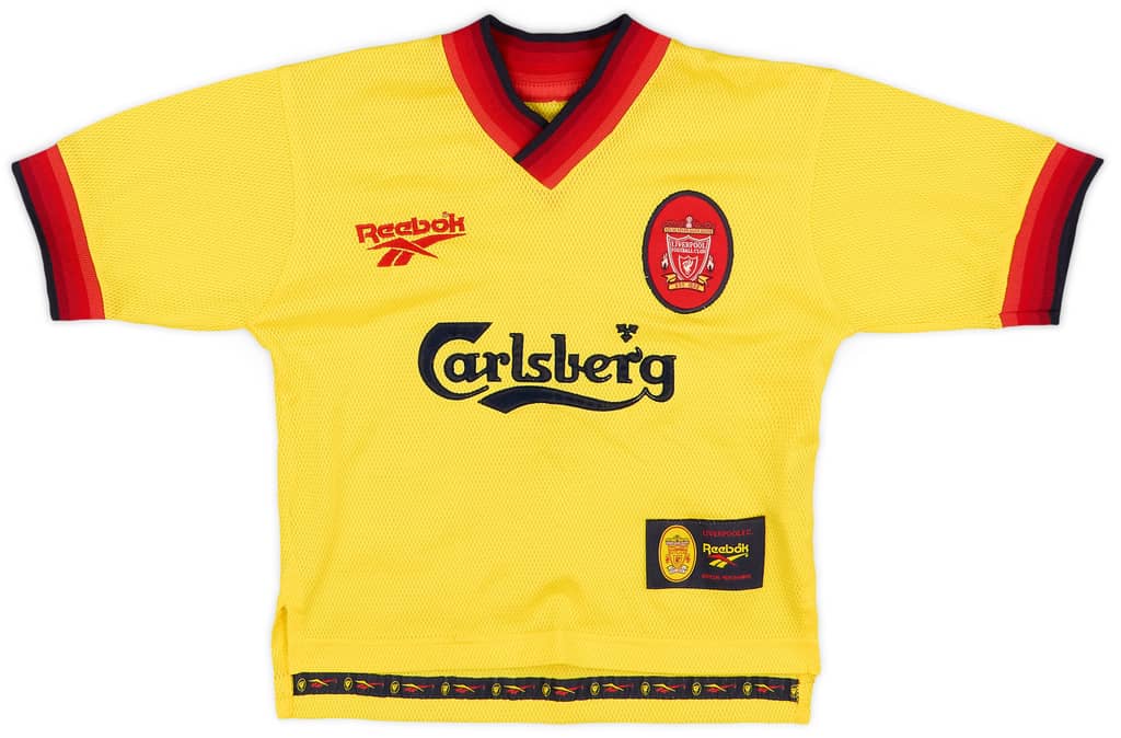 1997-99 Liverpool Away Shirt Owen #10 - 6/10 - (5-6 Years)