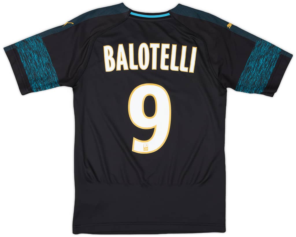 2018-19 Olympique Marseille Away Shirt Balotelli #9 - 8/10 - (XS)
