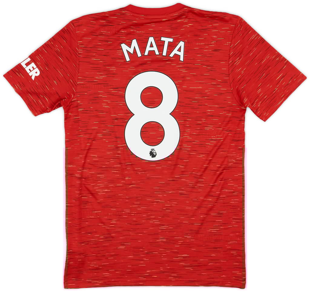 2020-21 Manchester United Home Shirt Mata #8 - 9/10 - (M)