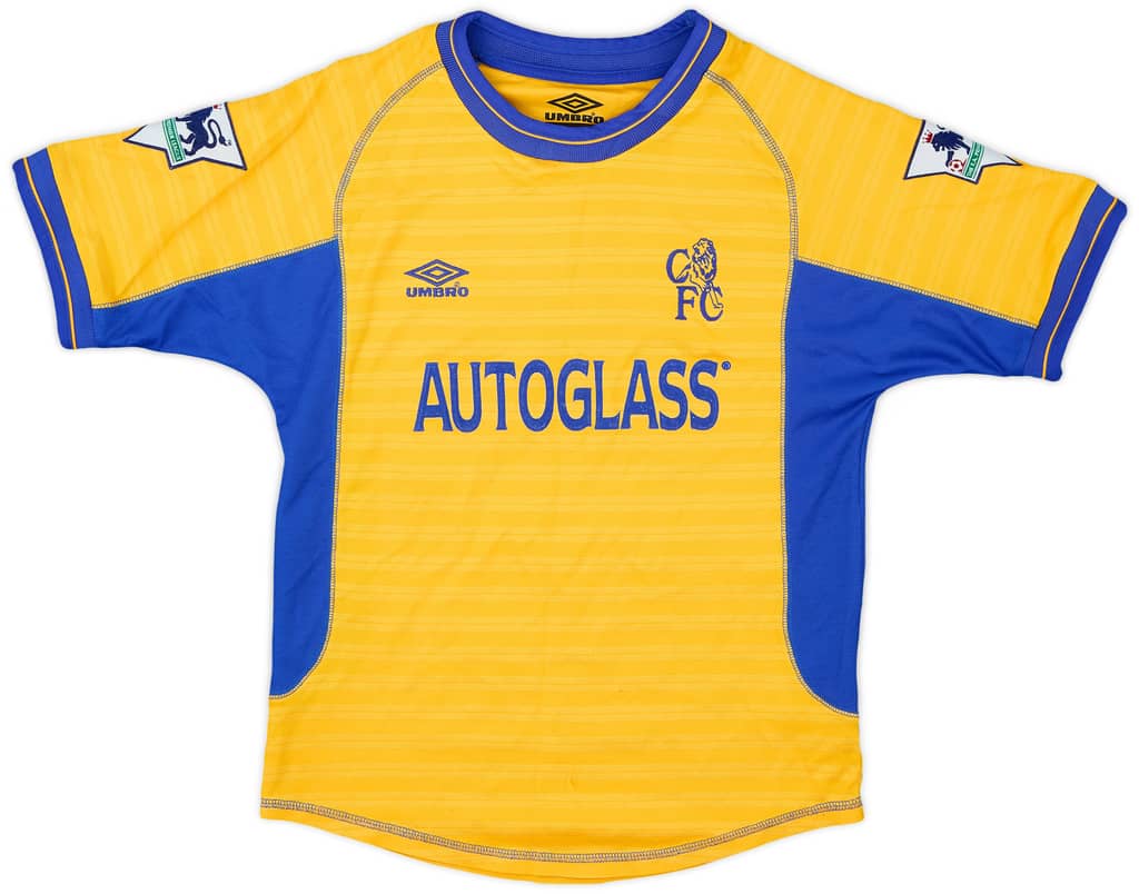 2000-01 Chelsea Away Shirt - 9/10 - (S.Boys)