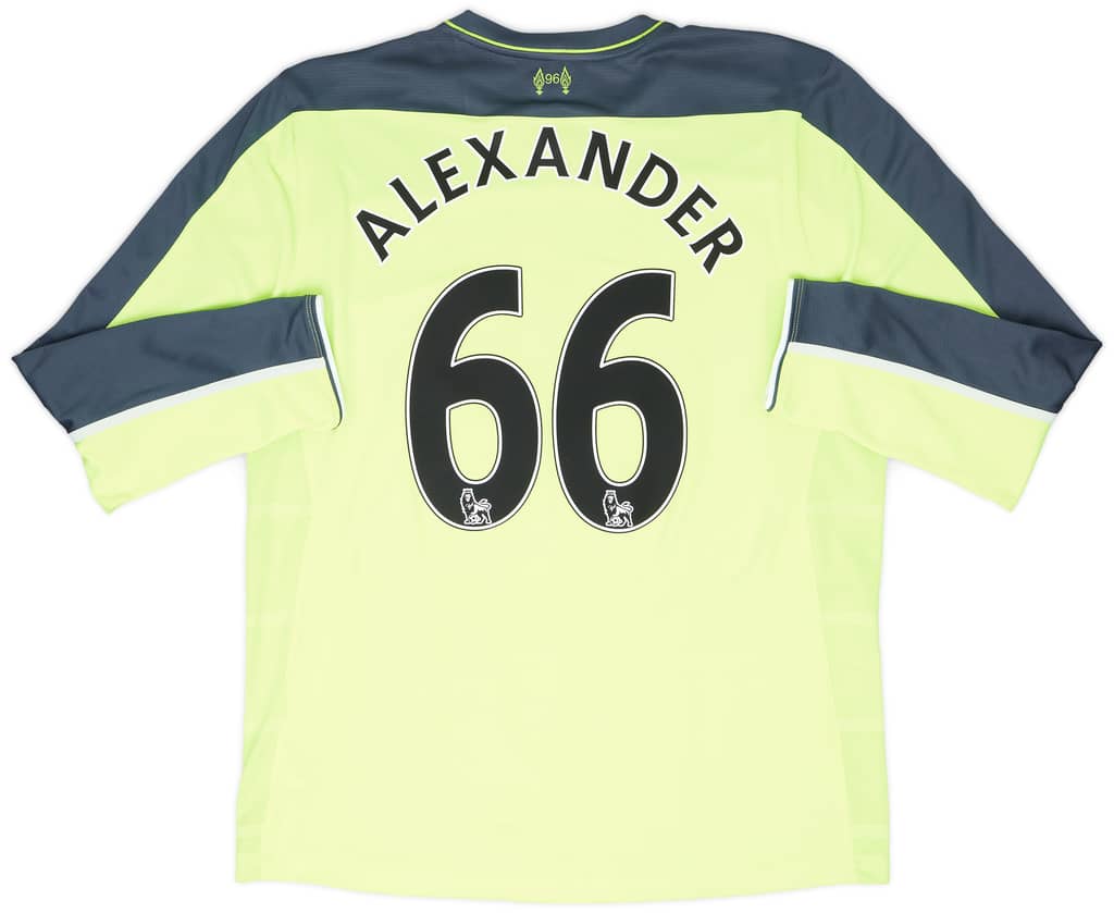 2016-17 Liverpool Third L/S Shirt Alexander #66 - 8/10 - (L)