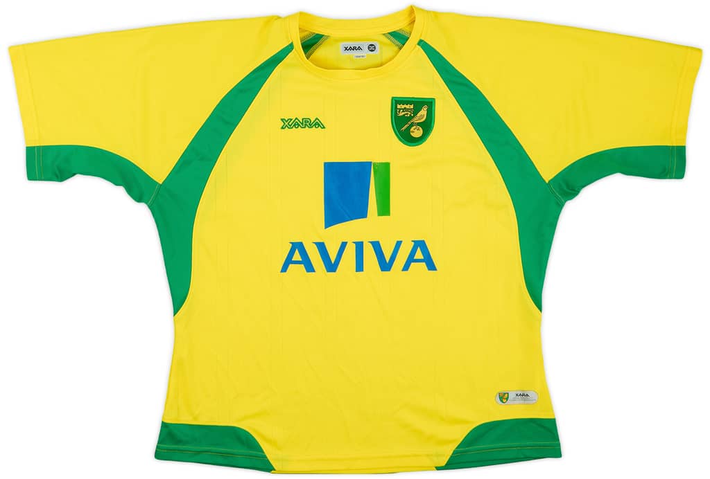2010-11 Norwich Home Shirt - 6/10 - (Women's XL)