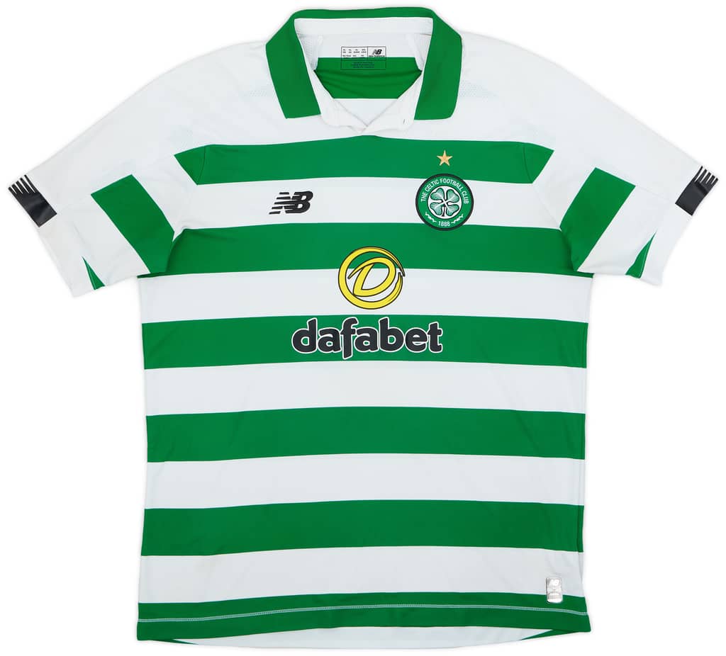 2019-20 Celtic Home Shirt - 7/10 - (XL)