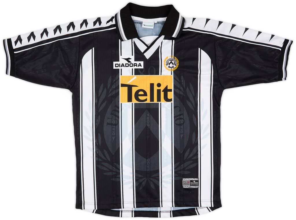 1999-00 Udinese Home Shirt Muzzi #20 - 9/10 - (XL)