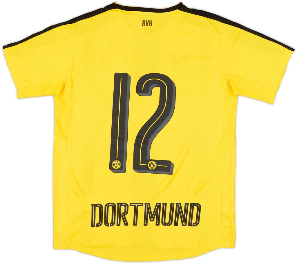 2016-17 Borussia Dortmund Home Shirt #12 (L.Boys)