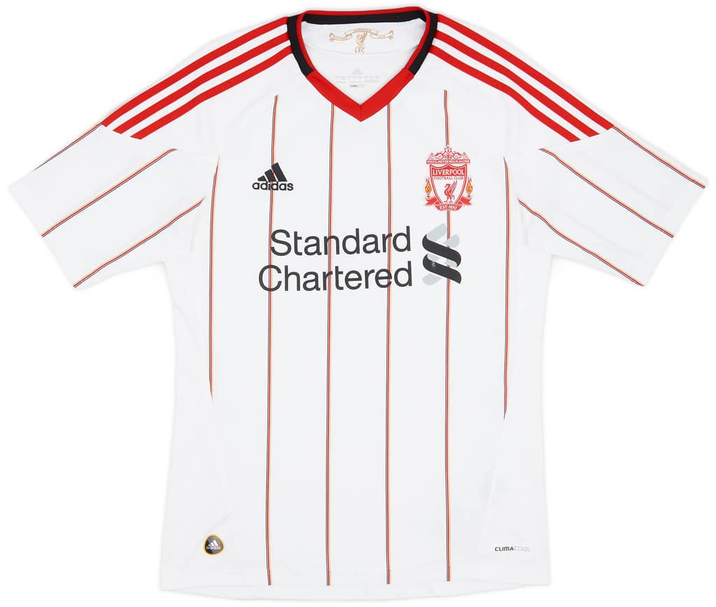 2010-11 Liverpool Away Shirt Gerrard #8 - 7/10 - (S)