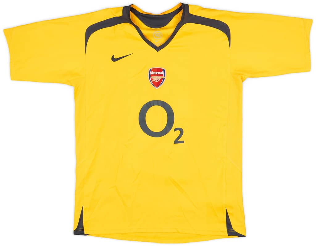 2005-06 Arsenal Away Shirt - 8/10 - (XL.Boys)