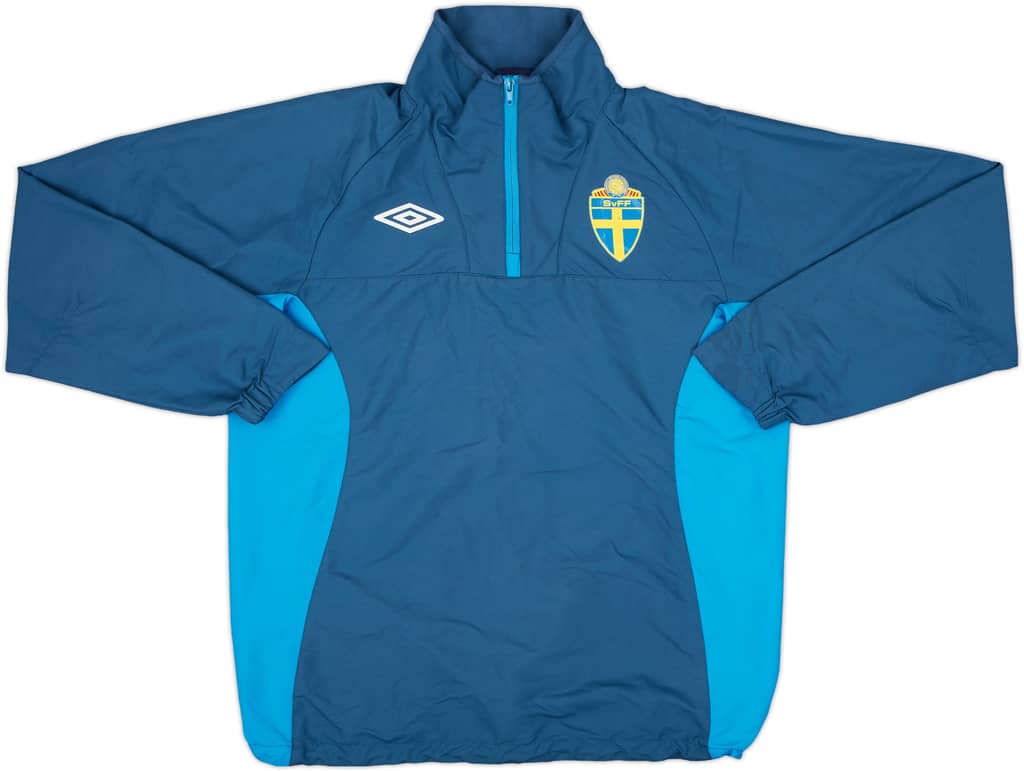 2012-13 Sweden Umbro 1/4 Zip Training Top - 8/10 - (M)