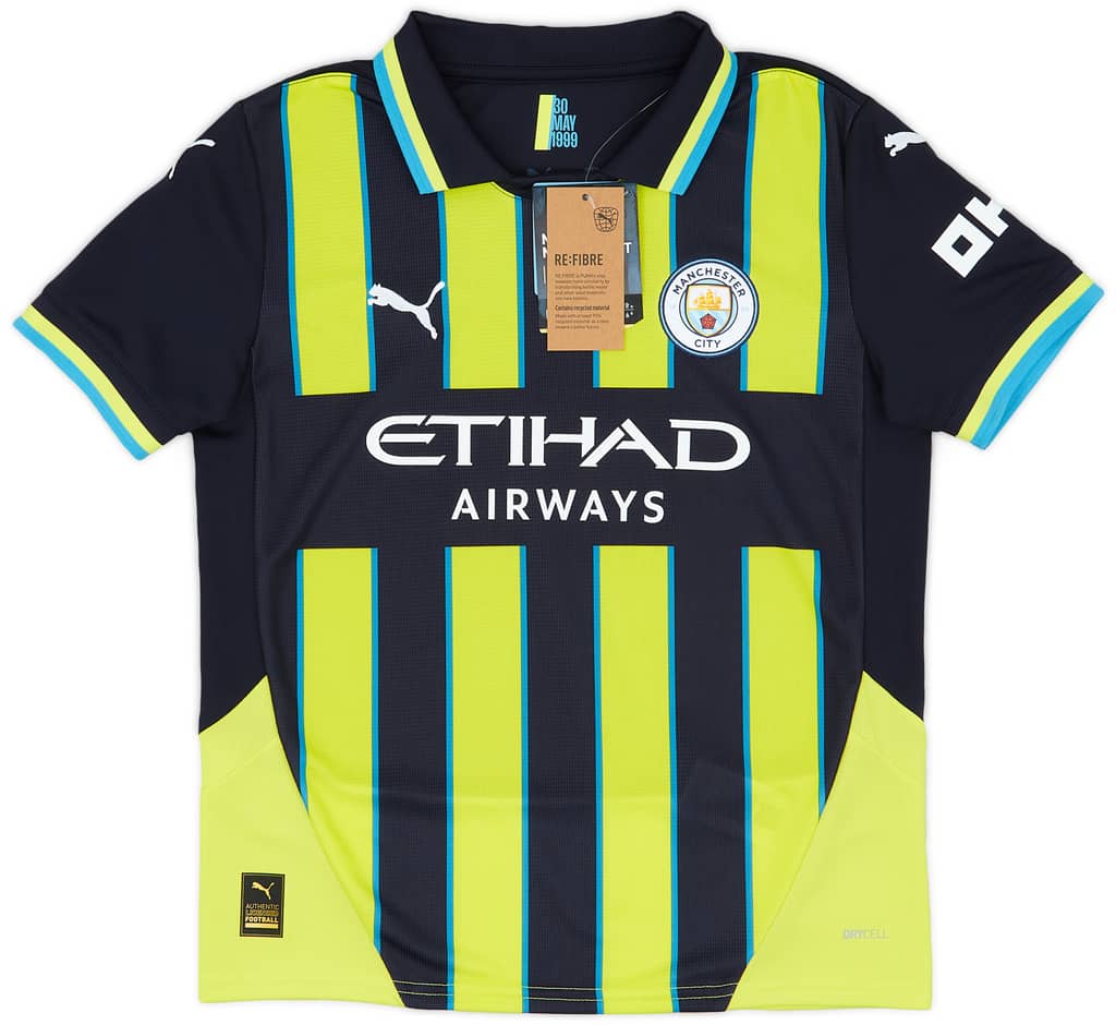 2024-25 Manchester City Away Shirt Haaland #9 (KIDS)