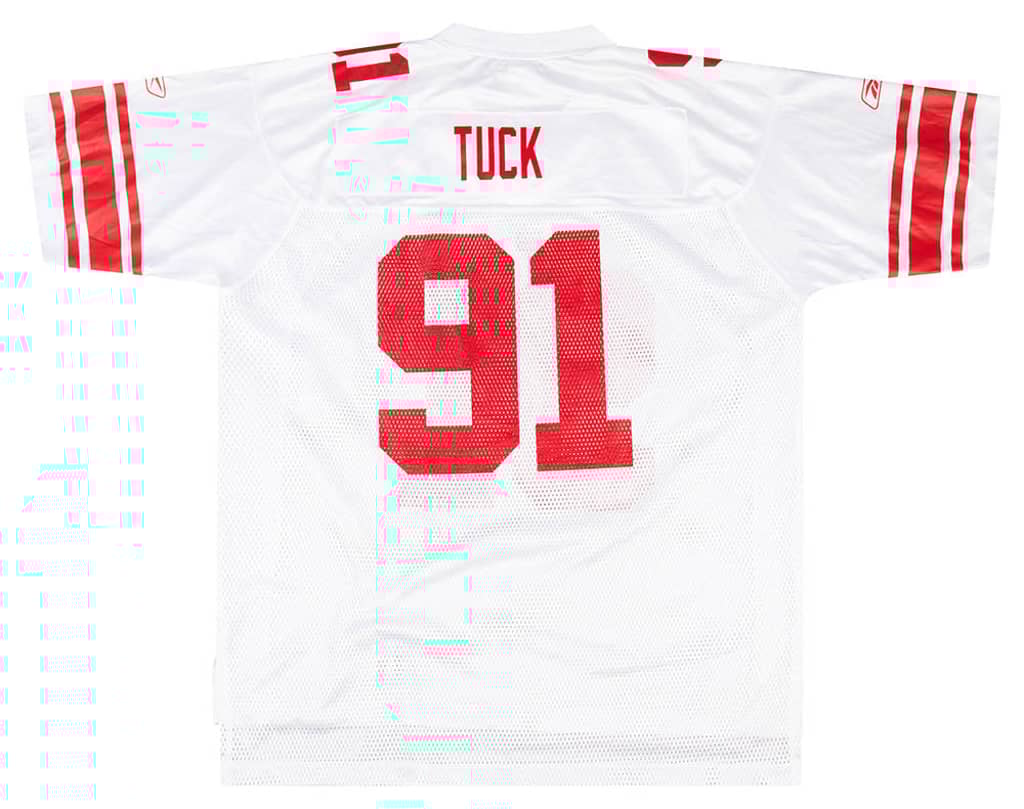 2008-11 New York Giants Tuck #91 Reebok On Field Jersey (Away) L