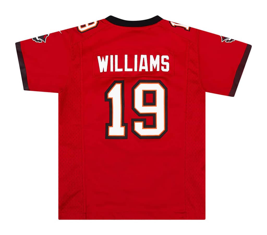 2012-13 Tampa Bay Buccaneers Williams #19 Nike Game Jersey (Home) Y