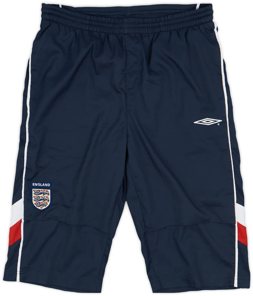 2005-07 England Umbro 3/4 Training Pants - 7/10 - (XS)
