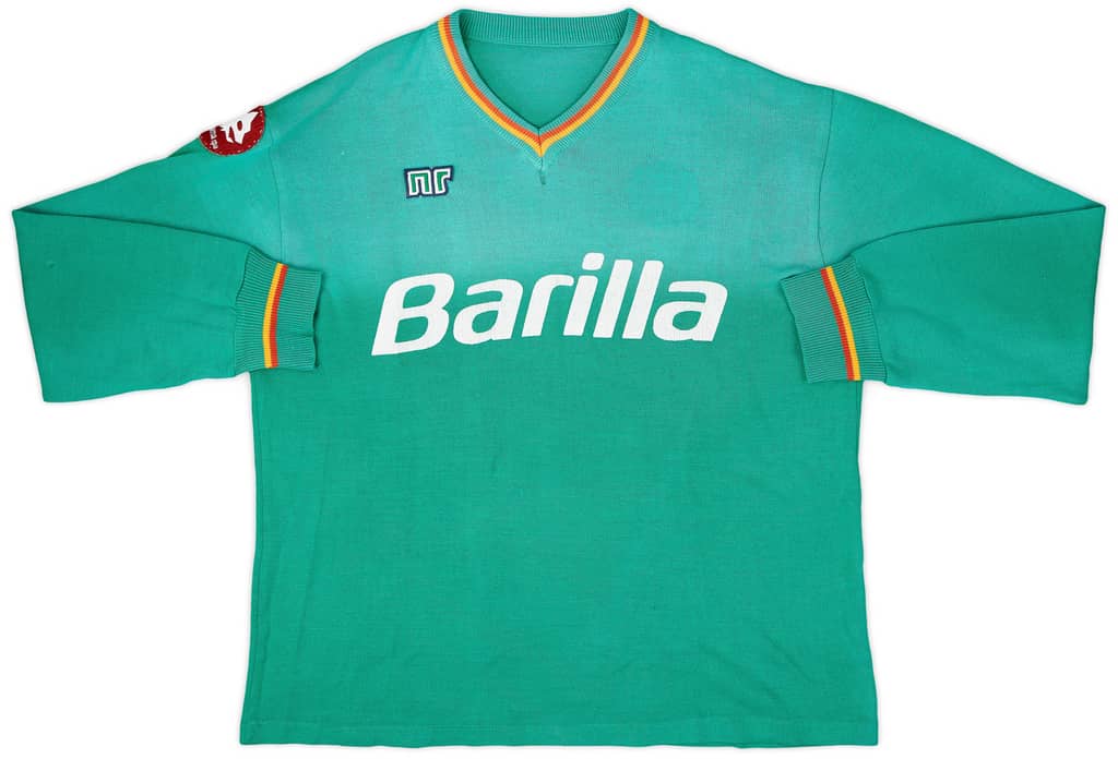 1989-90 Roma Ennerre Training L/S Shirt - 5/10 - (XXL)