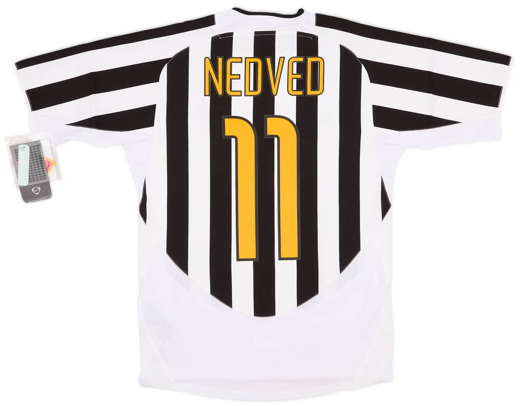 2003-04 Juventus Home Shirt Nedved #11 (S)